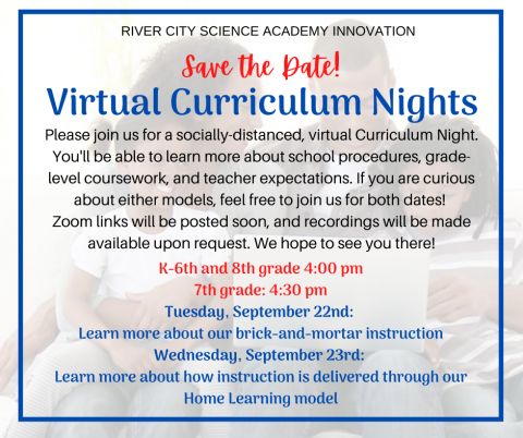virtual curriculum night