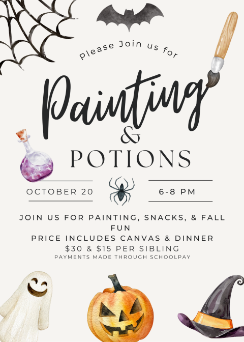 painting and potions event